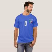 Italia Voetbal Custom T-shirt (Voorkant volledig)