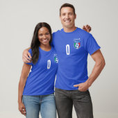 Italia Voetbal Custom T-shirt (Unisex)