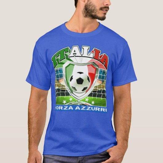 Italia Voetbal T-shirt (Voorkant)