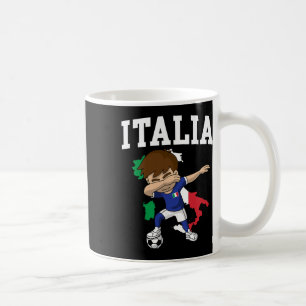 Italia Voetbaljongen Italiaanse Italiaanse Vlag Ka Koffiemok
