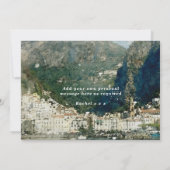 Italia, wil je mijn bruidsmeisje zijn uitnodigings bedankkaart (Achterkant)