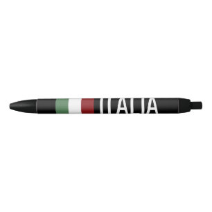 Italia Zwarte Inkt Pen