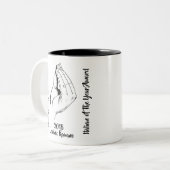 Italiaan van de uitreiking van het Jaar Tweekleurige Koffiemok (Voorkant links)