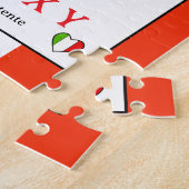Italiaans Alfabet Kids Puzzel (Zijkant)