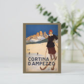  Italiaans Alpenbriefkaart Briefkaart (Staand voorkant)