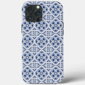 Italiaans Amalfi blauw wit tegels iPhone / iPad ca Case-Mate iPhone Case (Achterkant)