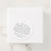 Italiaans amandel bruiloftstraditie favoriet label (In situ)