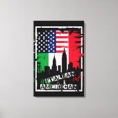 Italiaans Amerikaans Canvas (Voorkant)