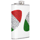 Italiaans Amerikaans Football spelers Heupfles (Rechts)