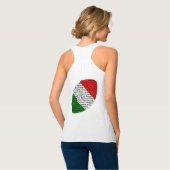 Italiaans Amerikaans Football spelers Tanktop (Volledige Achterkant)