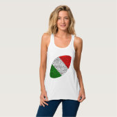 Italiaans Amerikaans Football spelers Tanktop (Volledige Voorkant)