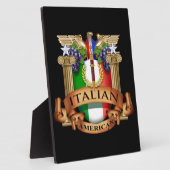 Italiaans-Amerikaans Fotoplaat (Zijkant)