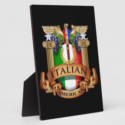 Italiaans-Amerikaans Fotoplaat (Zijkant)