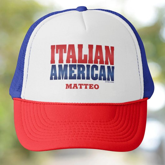 Italiaans-Amerikaans gepersonaliseerd trucje Trucker Pet