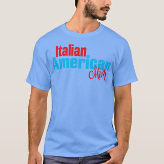 Italiaans Amerikaans Mam T-shirt
