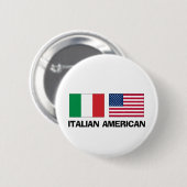 Italiaans-Amerikaans Ronde Button 5,7 Cm (Voorkant /achterkant)