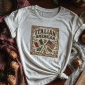 Italiaans Amerikaans Shirt |  label
