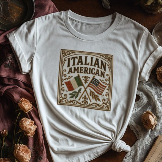 Italiaans Amerikaans Shirt | label