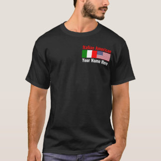 Italiaans-Amerikaans T-shirt