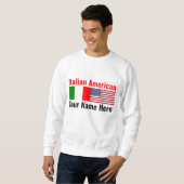 Italiaans-Amerikaans Trui (Voorkant volledig)