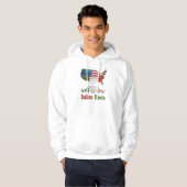 Italiaans-Amerikaanse Ancestry Hoodies (Voorkant volledig)