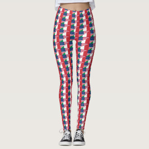 Italiaans-Amerikaanse Italië VS Vlag Leggings