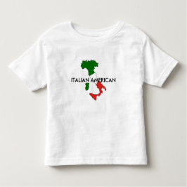 Italiaans-Amerikaanse Kinder T-shirt