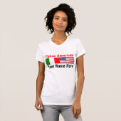 Italiaans-Amerikaanse T-Shirt (Voorkant volledig)