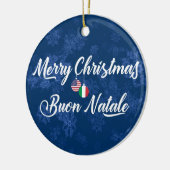 Italiaans-Amerikaanse vakantieoord, Buon Natale Keramisch Ornament (Links)