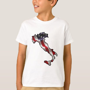 Italiaans-Amerikaanse Vlag Kinderen T-shirt