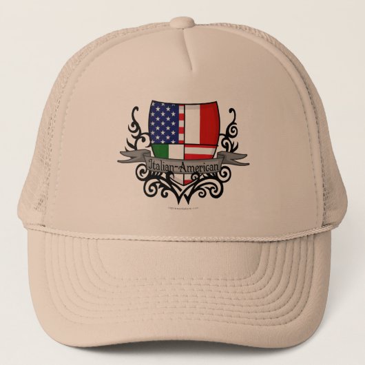 Italiaans-Amerikaanse vlag Trucker Pet (Voorkant)
