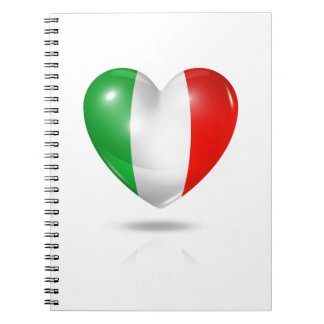 Italiaans Amore Heart - notebook Notitieboek
