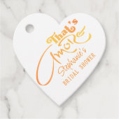 Italiaans Aperol Cocktail Dat is Amore Vrijgezelle Bedankjes Labels (Voorkant)