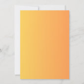 Italiaans Aperol Cocktail Dat is Amore Vrijgezelle Kaart (Achterkant)