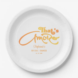 Italiaans Aperol Cocktail Dat is Amore Vrijgezelle Papieren Bordje