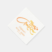 Italiaans Aperol Cocktail Dat is Amore Vrijgezelle Servet (Hoek)