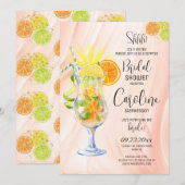 Italiaans Aperol Spritz Cocktail Vrijgezellenfeest Kaart (Voorkant / Achterkant)