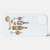 Italiaans aperol Spritz waterverf iphone case ipad (Achterkant (horizontaal))