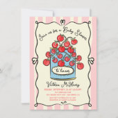 italiaans Baby shower van kerstomaten Kaart (Voorkant)