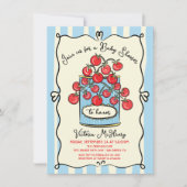 italiaans Baby shower van kerstomaten Kaart (Voorkant)