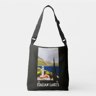 Italiaans bagage met tatoeage crossbody tas