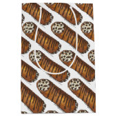 Italiaans Bakkerijgebak Chocolade Chip Cannoli Medium Cadeauzakje (Voorkant)
