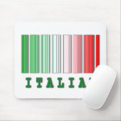 Italiaans barcode ontwerp muismat (Met muis)