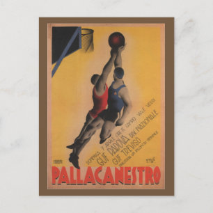 Italiaans Basketball Briefkaart