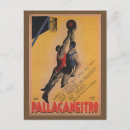  Italiaans Basketball Briefkaart