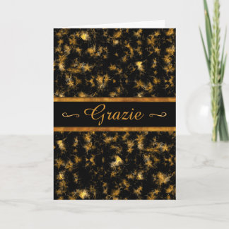 Italiaans Bedankt Grazie-WitchLite
