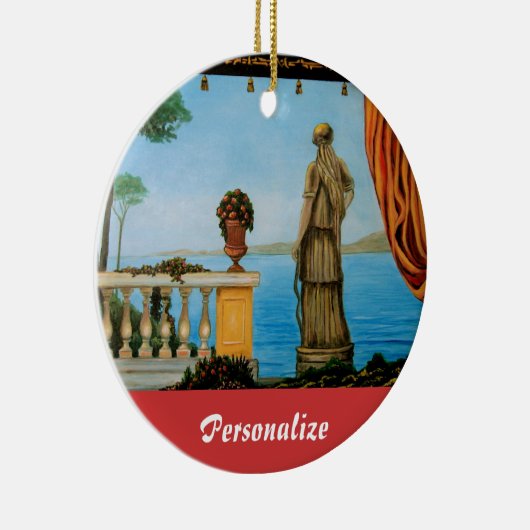 Italiaans beeldornament keramisch ornament (Rechts)