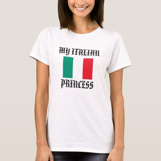 ITALIAANS, BEGINSEL T-SHIRT (Voorkant)