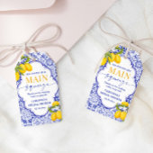 Italiaans belangrijkste squeeze Vrijgezellenfeest Cadeaulabel