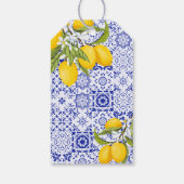 Italiaans belangrijkste squeeze Vrijgezellenfeest Cadeaulabel (Achterkant)